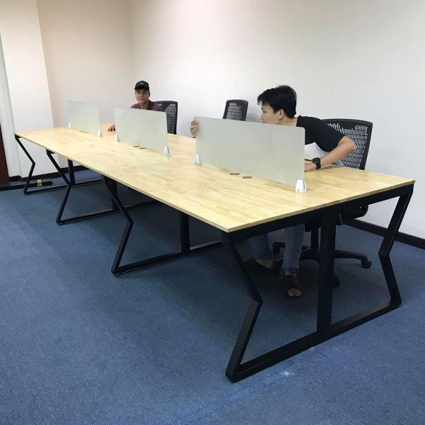 Bàn cụm 6 360x120 MConcept chân sắt lắp ráp