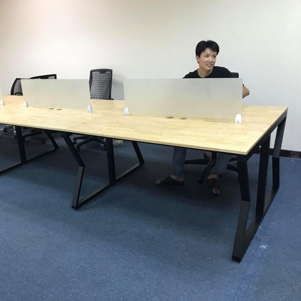 Bàn cụm 6 360x120 MConcept chân sắt lắp ráp