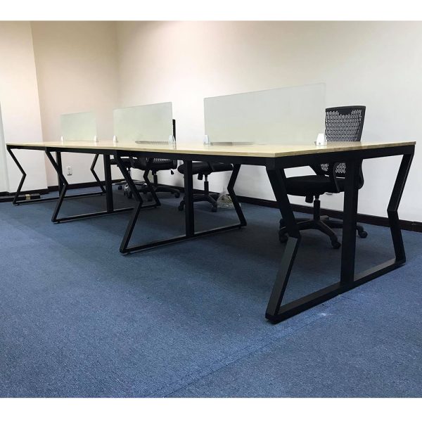 Bàn cụm 6 360x120 MConcept chân sắt lắp ráp