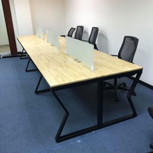 Bàn cụm 6 360x120 MConcept chân sắt lắp ráp