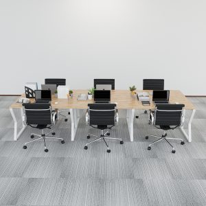HBMC016 - Bàn cụm 6 360x120 MConcept chân sắt lắp ráp