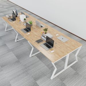 HBMC016 - Bàn cụm 6 360x120 MConcept chân sắt lắp ráp