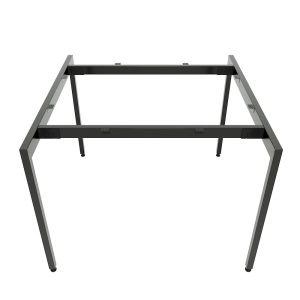 Chân sắt lắp ráp cho bàn 100x100cm hệ Slean HCSL014