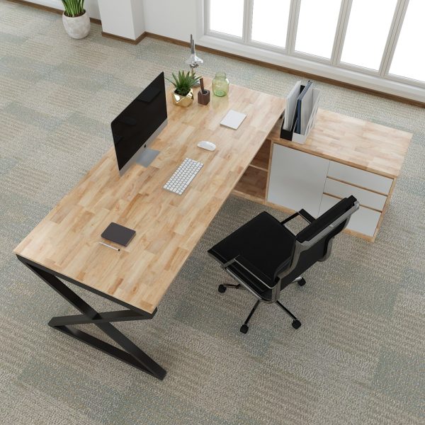 HBXC018 - Bàn giám đốc 180x160 XConcept