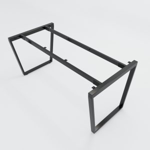 Bàn làm việc 160x80cm gỗ Plywood phủ melamin chân sắt Trapeze HBTC033