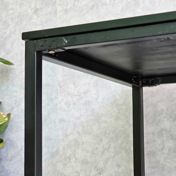 Bàn làm việc 120x80cm gỗ cao su hệ Minimal HBMN042