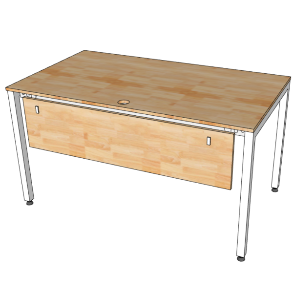 Bàn làm việc 140x80 UConcept chân sắt lắp ráp