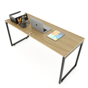 Bàn làm việc 160x60cm gỗ Plywood phủ melamin chân hệ Slean HBSL008