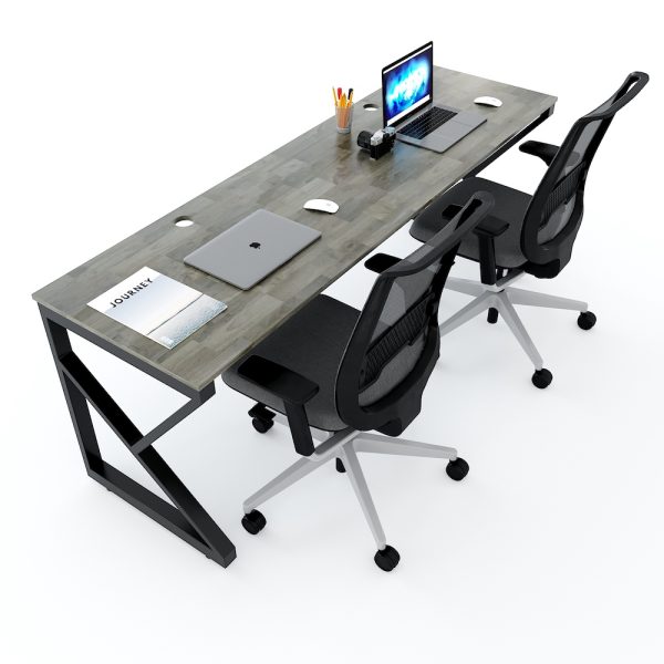 Chân sắt lắp ráp cho bàn 200x60cm hệ Kconcept HCKC025