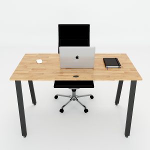 HBAT002 - Bàn làm việc 120x60 Aton Concept chân sắt lắp ráp