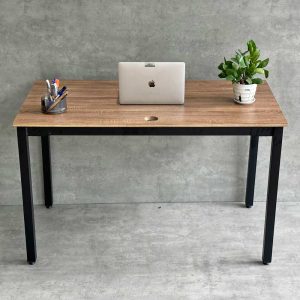 Bàn làm việc 120x60cm gỗ Plywood màu bê tông chân Uconcept HBUC039