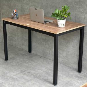 Bàn làm việc 120x60cm gỗ Plywood màu bê tông chân Uconcept HBUC039