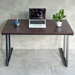 Bàn làm việc 120x60cm gỗ cao su chân chữ Z hệ Minimal HBMN034