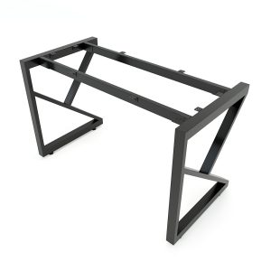Bàn làm việc 120x60cm gỗ Plywood melamin vân sồi chân sắt hệ Kconcept HBKC028