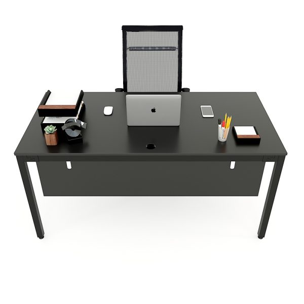 HBUC007 - Bàn làm việc 160x80 UConcept chân sắt lắp ráp