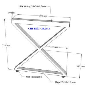 Bàn làm việc 180x70cm gỗ Plywood phủ melamin chân Xconcept HBXC049