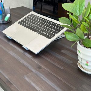 Bàn làm việc 120x60cm gỗ tràm chân sắt chữ A hệ Minimal SPD68201