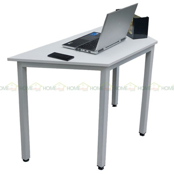 SPD68077- Bàn làm việc SimpleDesk hình thang màu trắng - 120x60x75 cm