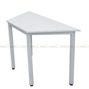 SPD68077- Bàn làm việc SimpleDesk hình thang màu trắng - 120x60x75 cm