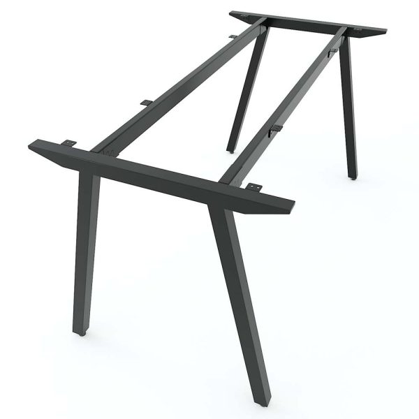 Bàn nhân viên 140x70cm gỗ Plywood hệ PLY chân sắt lắp ráp HBPL005