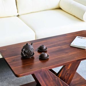 Bàn sofa chữ nhật 100x50cm gỗ tràm TT68279
