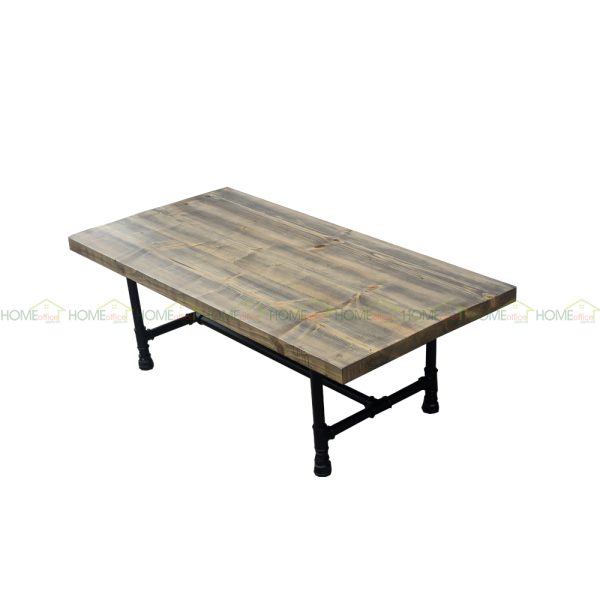 TT68006 - Bàn trà Tea Table gỗ thông chân ống nước - 100x60x35