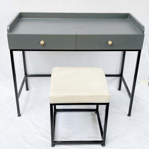 Bàn Trang Điểm 2 hộc kéo chân sắt BTD68048