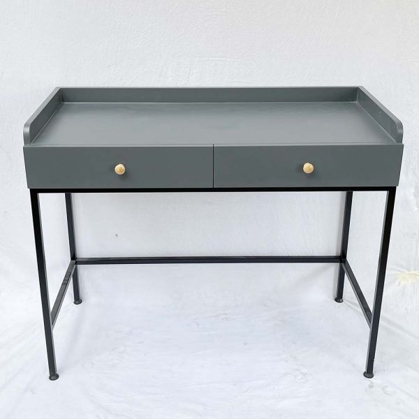 Bàn Trang Điểm 2 hộc kéo chân sắt BTD68048