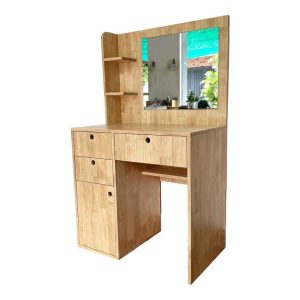 Bàn trang điểm hiện đại chân kết hợp tủ nhiều ngăn BTD68041