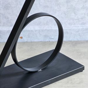 Bàn trang trí VO mặt đá chân sắt CST032