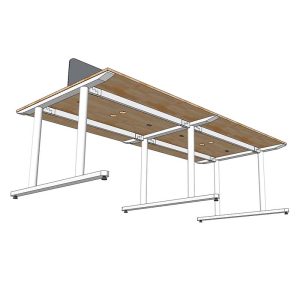 Bàn cụm văn phòng 4 chỗ ngồi hệ TIO - HBTO009