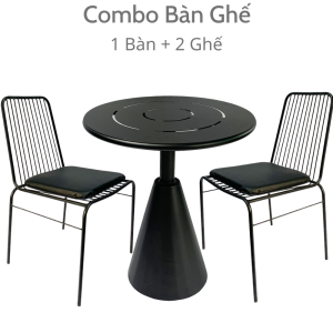 Bộ bàn ghế cafe, bàn ghế ngoài trời CBCF173