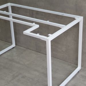 Chân bàn chữ L 120x70cm hệ Minimal HCMN013