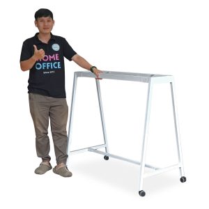 Chân sắt di động FOS cho bàn đứng 120x60cm sơn tĩnh điện CFOS009