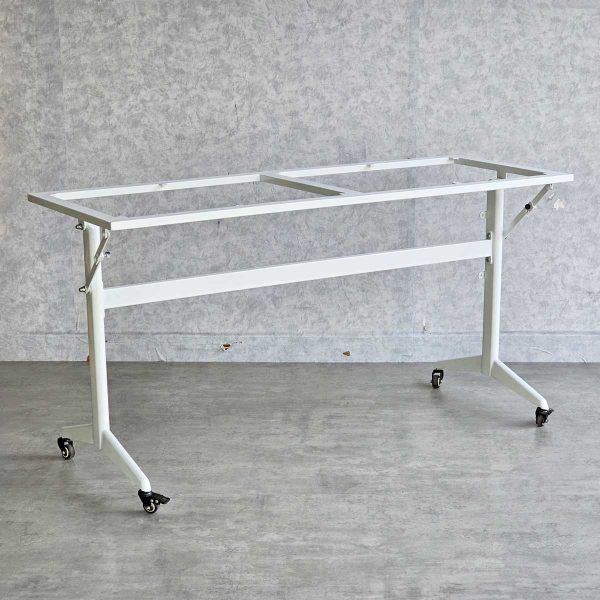 Chân bàn gấp gọn di động cho mặt 140x60cm sắt sơn tĩnh điện CHB68062