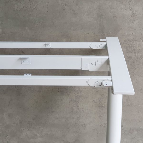 Chân sắt lắp ráp cho bàn 140x70cm hệ TIO sơn tĩnh điện HCTO004