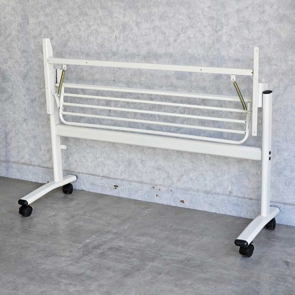 Chân bàn đào tạo gấp gọn 120x60cm có bánh xe di động HCMS008