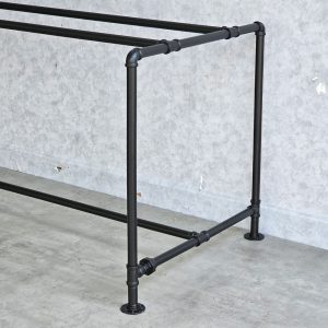 Chân bàn ống nước sắt cho bàn 140x80cm sơn tĩnh điện HCPP012