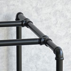 Chân bàn ống nước sắt cho bàn 140x80cm sơn tĩnh điện HCPP012