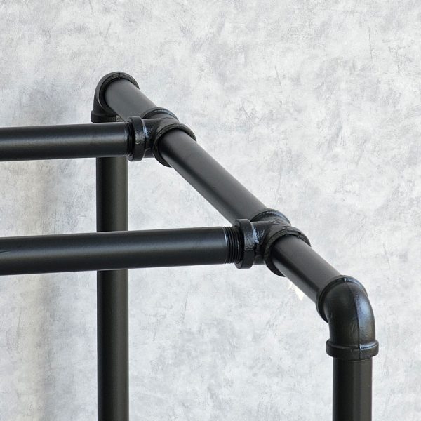 Chân bàn ống nước sắt cho bàn 140x80cm sơn tĩnh điện HCPP012