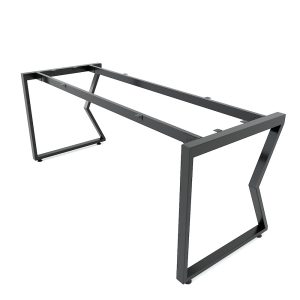 Bàn làm việc 180x70cm gỗ cao su chân sắt hệ Mconcept HBMC033