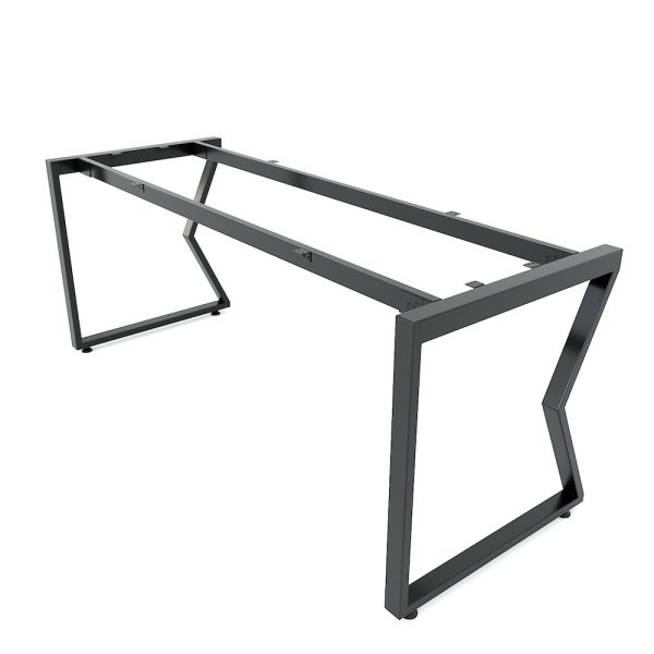 Bàn làm việc 180x70cm gỗ cao su chân sắt hệ Mconcept HBMC033