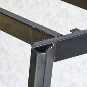 Bàn làm việc 160x80cm gỗ Plywood phủ melamin chân Đa Giác HDG015