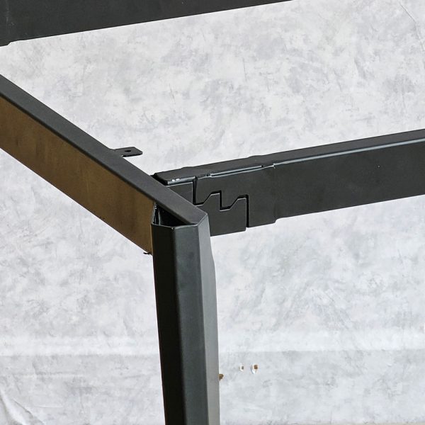 Bàn làm việc 160x80cm gỗ Plywood phủ melamin chân Đa Giác HDG015