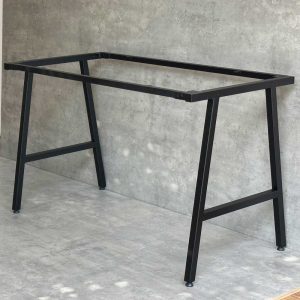 Bàn làm việc 120x60cm gỗ tràm chân sắt chữ A hệ Minimal SPD68201