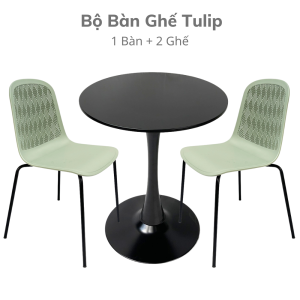 Bộ Bàn Ghế Cafe Tulip CBCF140