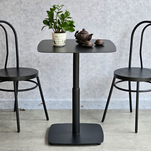 Combo bàn cafe sắt và 2 ghế Thonet sắt sơn tĩnh điện CBCF300