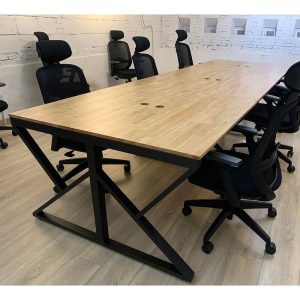 Bàn cụm 6 360x120 KConcept chân sắt lắp ráp
