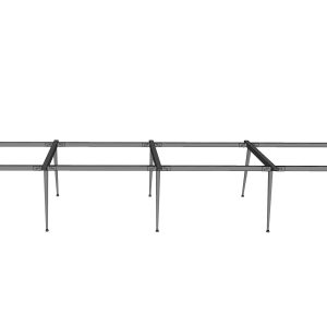 Chân sắt lắp ráp cho bàn cụm 8 chỗ 480x120cm hệ CONE HCCO028