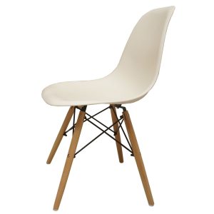 Ghế Eames chân gỗ lưng nhựa nhiều màu ST3009